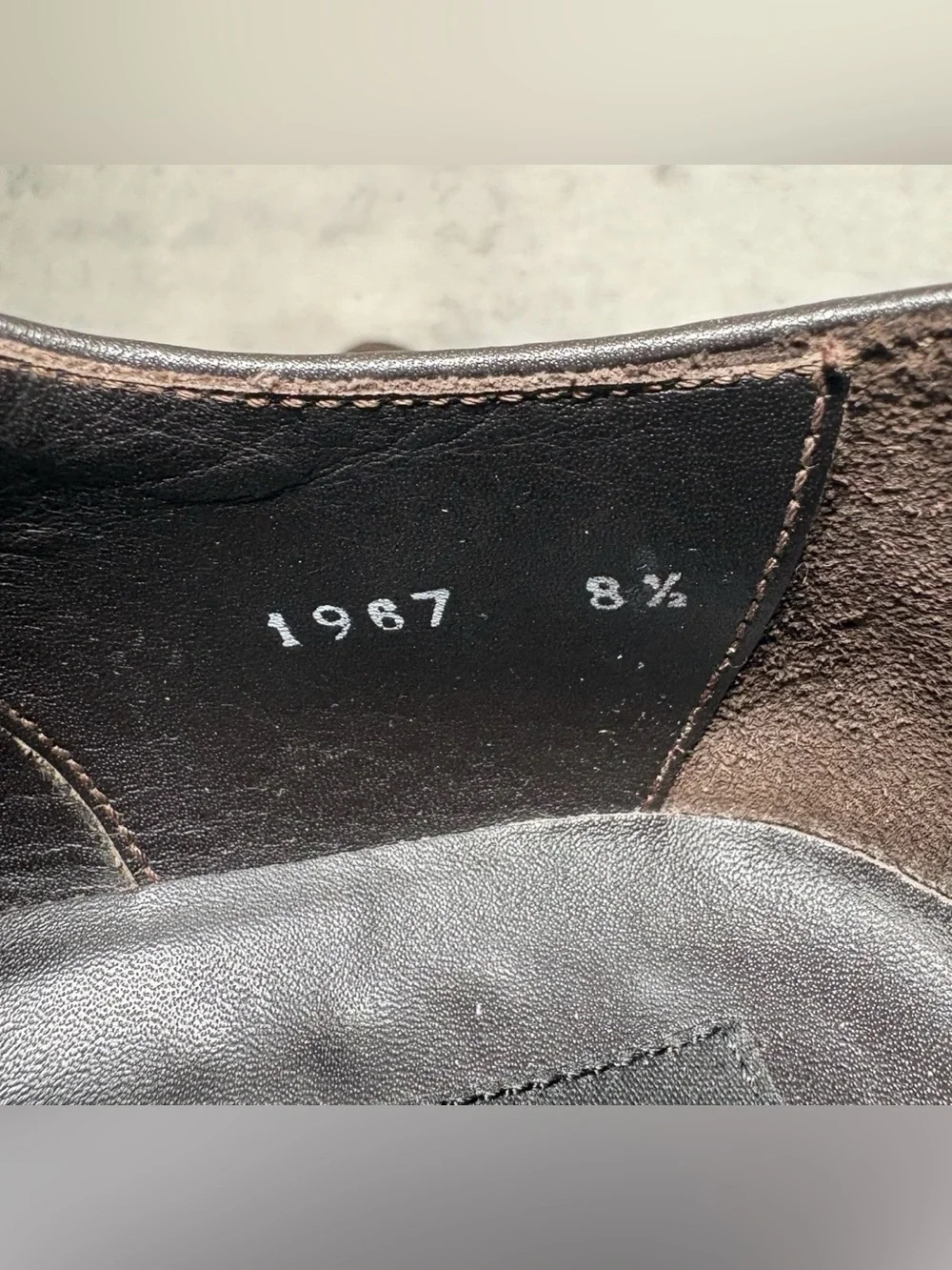 To Boot New York Adam Derrick Brown Cap Toe Oxford Dress Italy Shoes Men’s 8.5